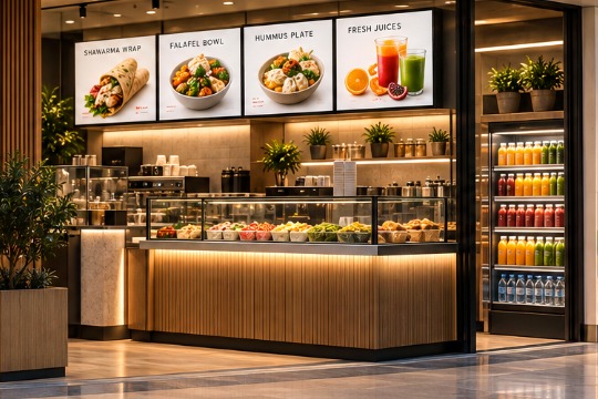 Welcome Arabia service counter